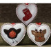 Applique Hearts