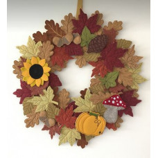 Autumn Leaves Wreath