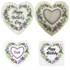 Birthday Flowers Heart - February