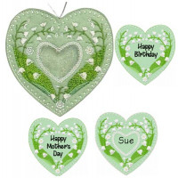 Birthday Flowers Heart – May Lily of the Valley