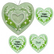 Birthday Flowers Heart – May Lily of the Valley