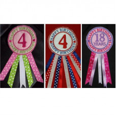 Birthday or Winner Rosettes