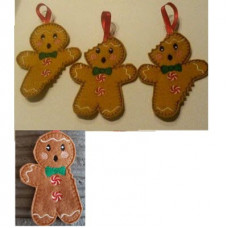 Bitten Gingerbread Men