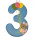 Blank Birthday Number Hangers