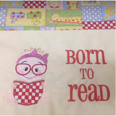 Born to Read Baby Girl Set