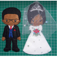 Bride and Groom Wedding Set B