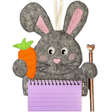 Bunny Notepad and Pen Holder