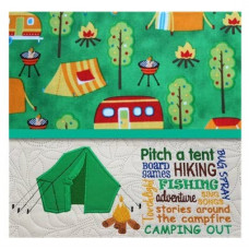 Camping Tent and Words