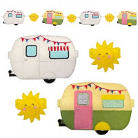 Caravan and Sun Banner