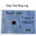 Cat and Dog Mug Rug