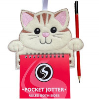 Cat Notepad and Pen Holder