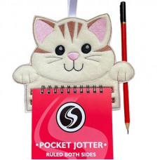 Cat Notepad and Pen Holder