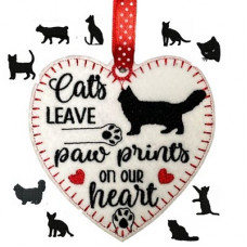 Cats leave pawprints on our heart