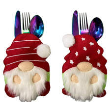 Christmas Gnome Cutlery/Silverware Pockets