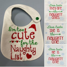 Christmas Sayings for Bibs and T-Shirts