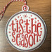 Christmas Word Baubles Set of 6