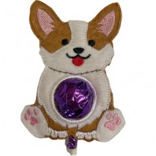 Corgi Lollipop Holder