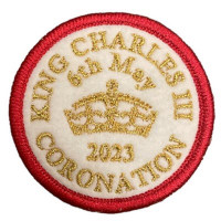 Coronation Patch Badge