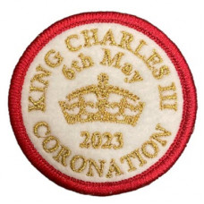 Coronation Patch Badge