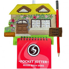 Country Cottage Notepad and Pen Holder
