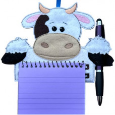 Cow Notepad and Pen Holder