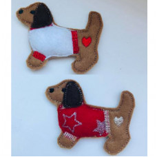 Dachshund Brooch Pins