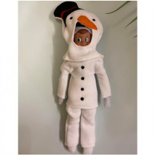 Elf Snowman Costume 5x7