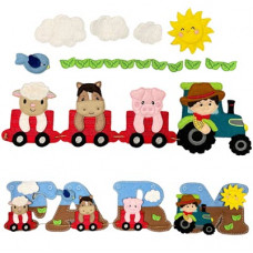 Farmyard Animals and Tractor