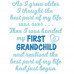 First Grandchild Verse