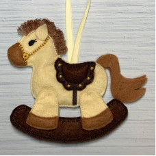 Fringe Rocking Horse