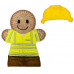 Ginger Builder in Hi Viz Jacket