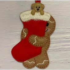 Ginger Christmas Stocking