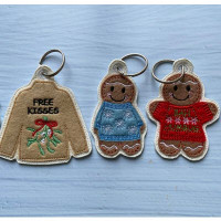 Ginger Elf Jumper Key Charms