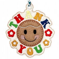 Ginger Face Thank You Hanger