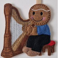Ginger Harpist
