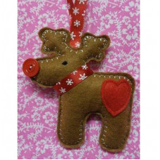 Ginger Heart Reindeer