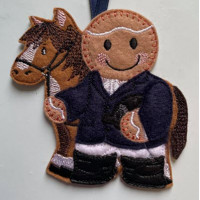 Ginger Horse and Rider