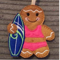 Ginger Lady Surfer