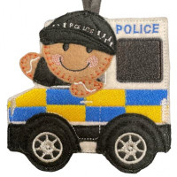 Ginger Police Van