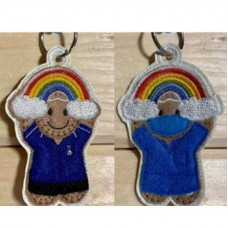 Ginger Rainbow Nurse Key Tabs