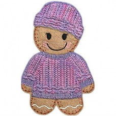 Ginger Ribbed and Patterned Jumper and Hat Ginger Ribbed and Patterned Jumper and Hat