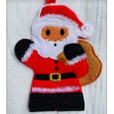 Ginger Santa with Sack