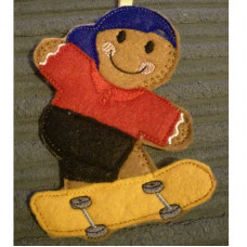 Ginger Skateboarder