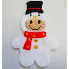 Ginger Snowman Dress Up