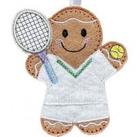 Ginger Tennis Player