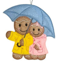 Ginger Umbrella Couple