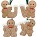 Gingerbread Christmas Letters Complete Set
