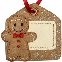 Gingerbread Gift Tag