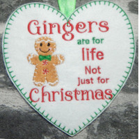 Gingers are for life heart