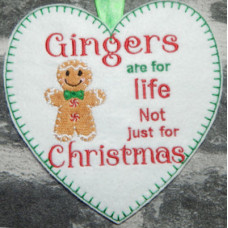 Gingers are for life heart